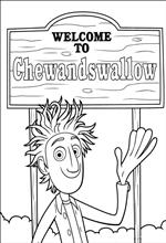 coloring page Cloudy with a Chance of Meatballs